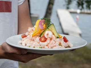 Räckmacka på tallrik