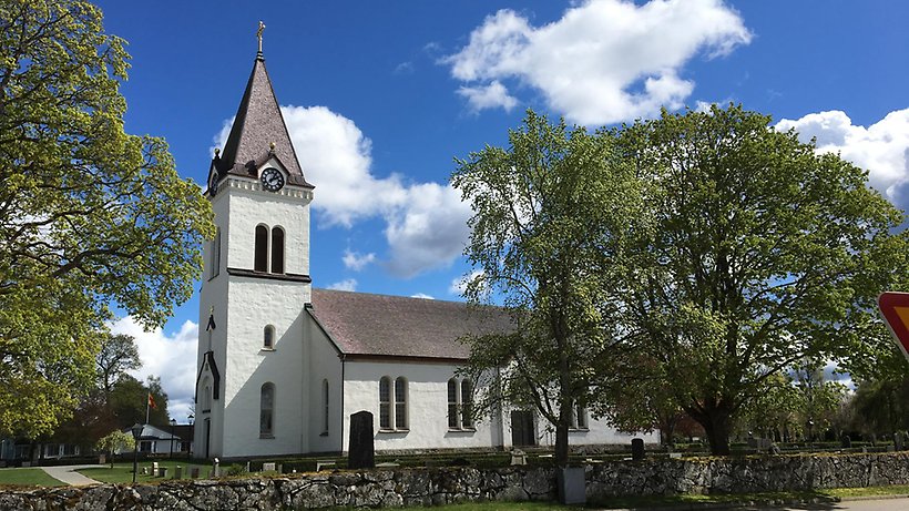 Vrigstad kyrka utifrån