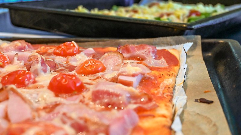 pizza på plåt