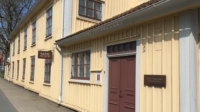 Gamla bankgården i Vrigstad 