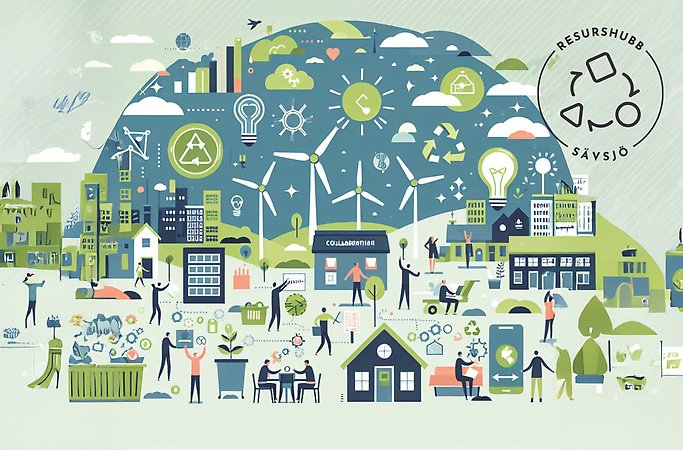 Illustration för Resurshubben - snålast i Småland