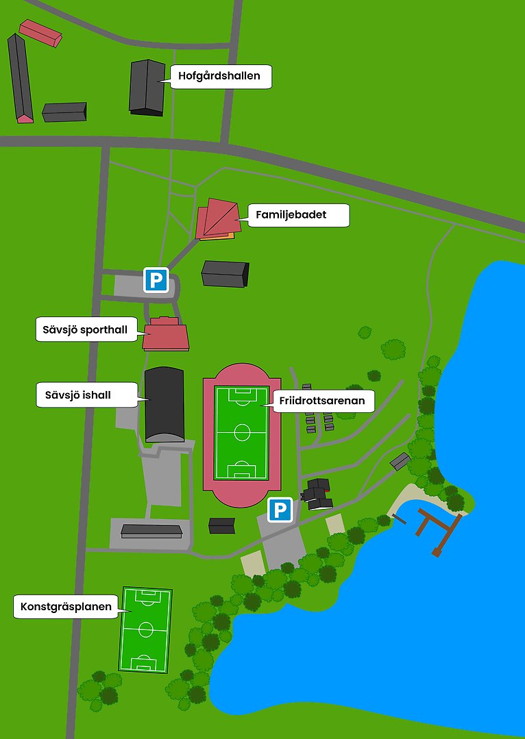 Kvinna lägger på ved på grillplats