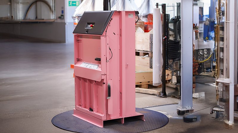 en rosa maskin hos orwak